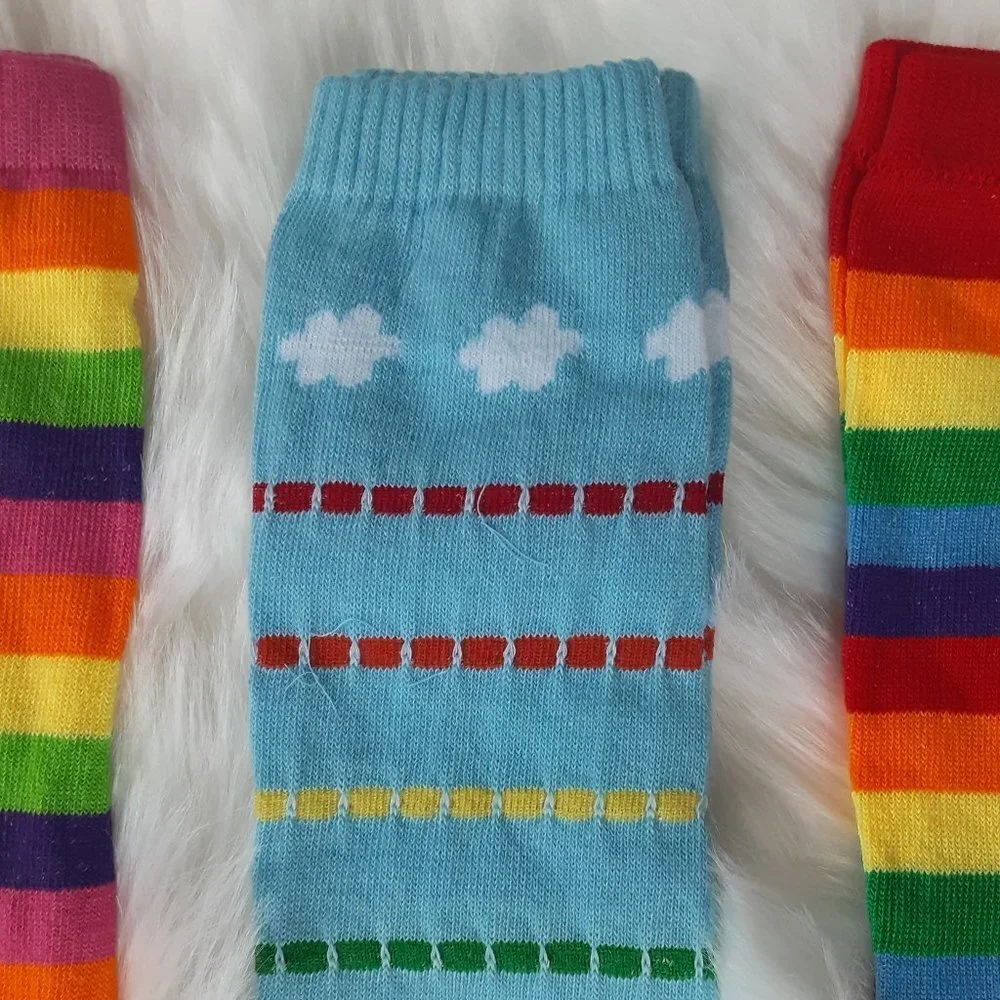 Summer Baby Leg Warmers 3 Pack Leg Protectors New